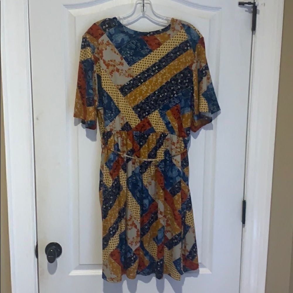 New Story Teller patchwork printed dress - Picture 4 of 4